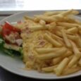 Omelette frites à emporter