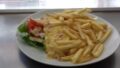 Omelette frites à emporter